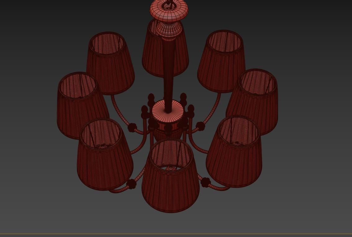 Chandelier Roana E 1 1 8 AG 3D model_4