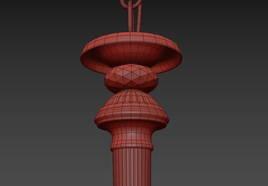 Chandelier Roana E 1 1 8 AG 3D model_2