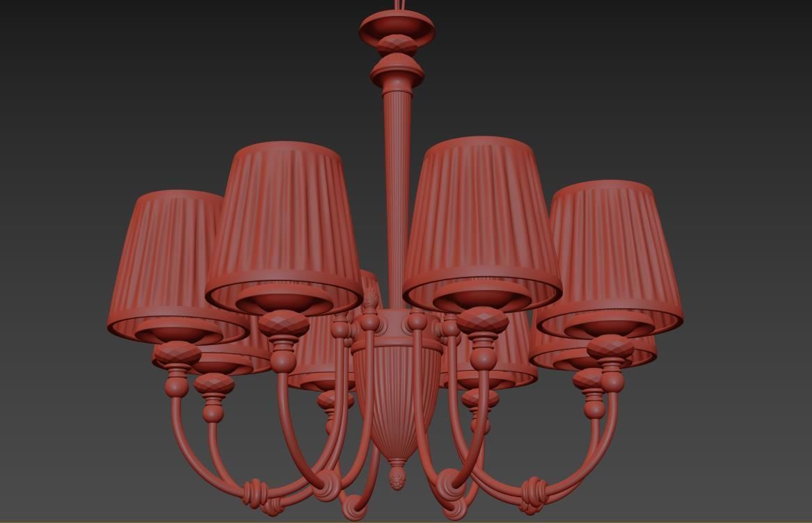 Chandelier Roana E 1 1 8 AG 3D model_1