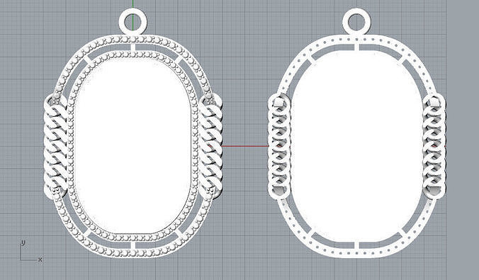 PENDANT PHOTO 3D print model