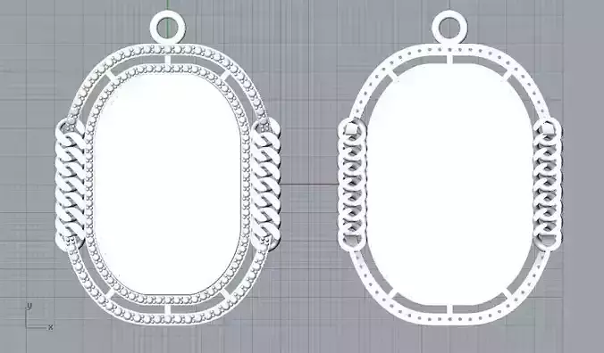 PENDANT PHOTO 3D print model