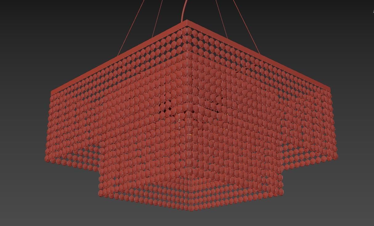 Chandelier Milano E 1 501 N 3D model_2