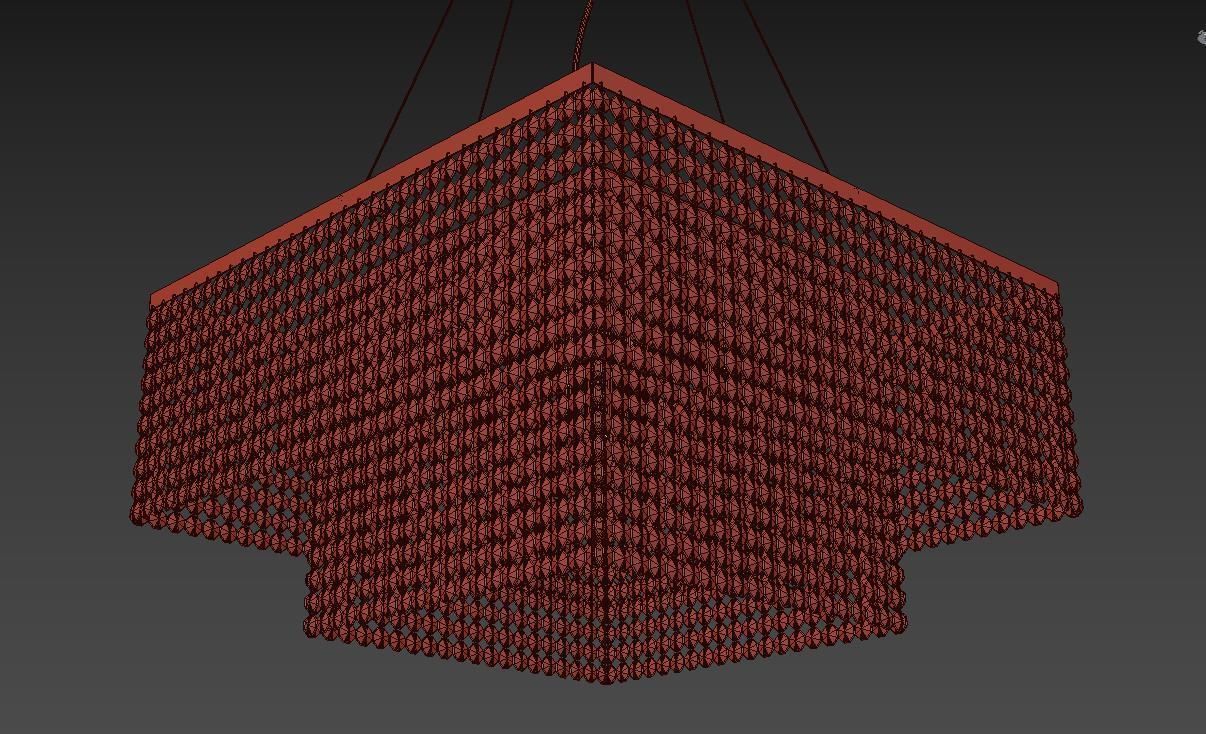 Chandelier Milano E 1 501 N 3D model_3