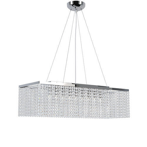 Chandelier Milano E 1 5 70x25 501 N 3D model
