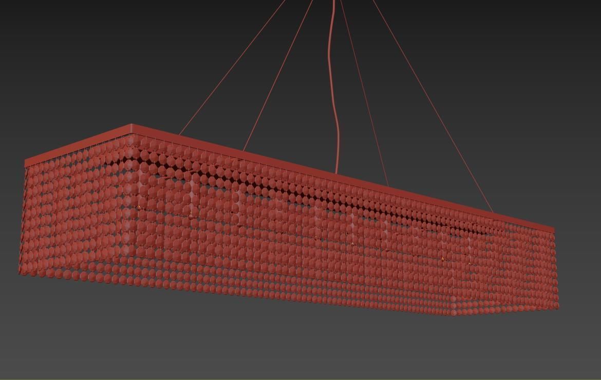 Chandelier Milano E 1 5 120x30 501 N 3D model_2