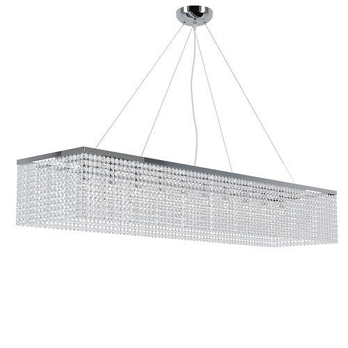 Chandelier Milano E 1 5 120x30 501 N 3D model