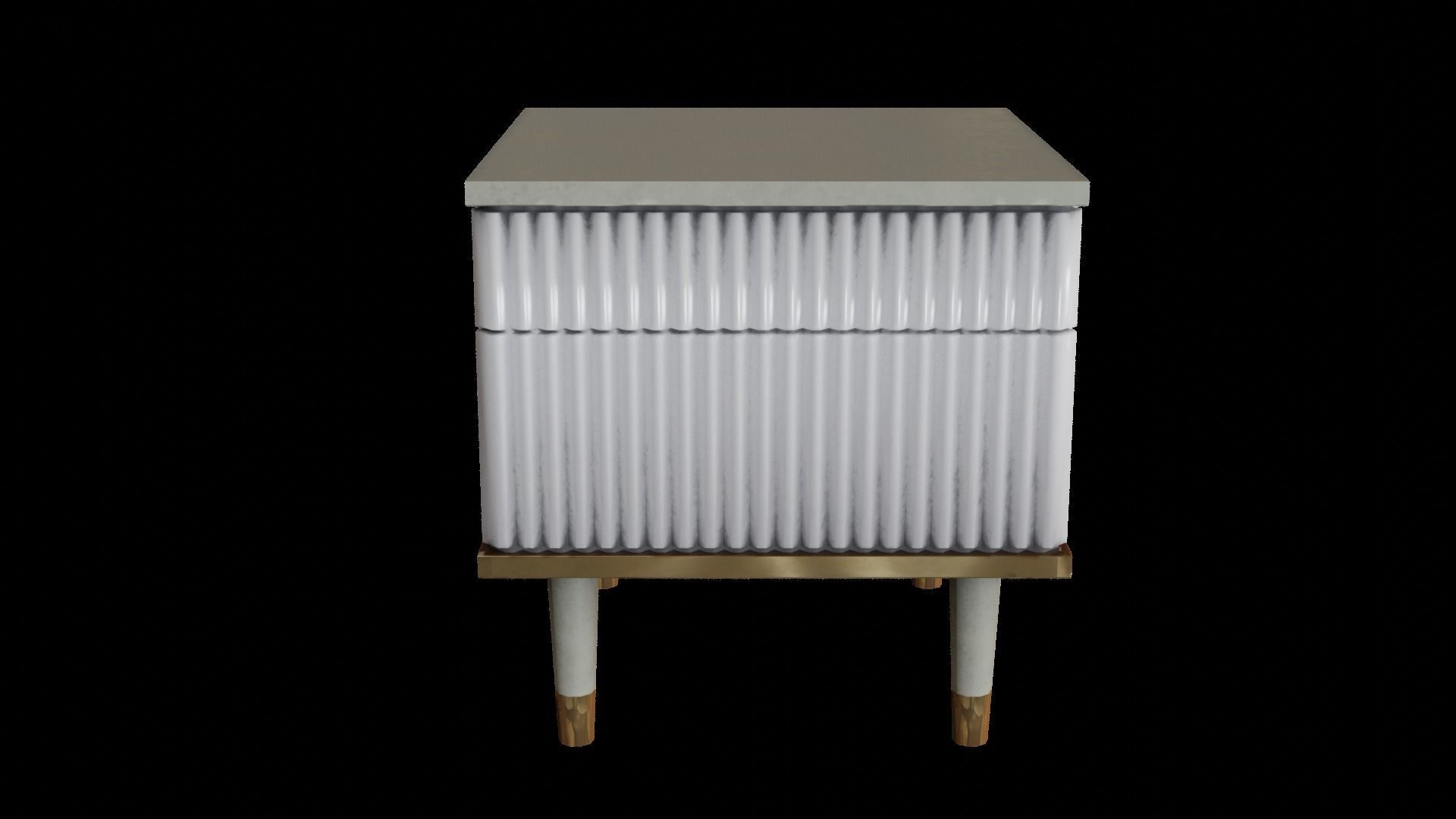 Night table 3D model_2