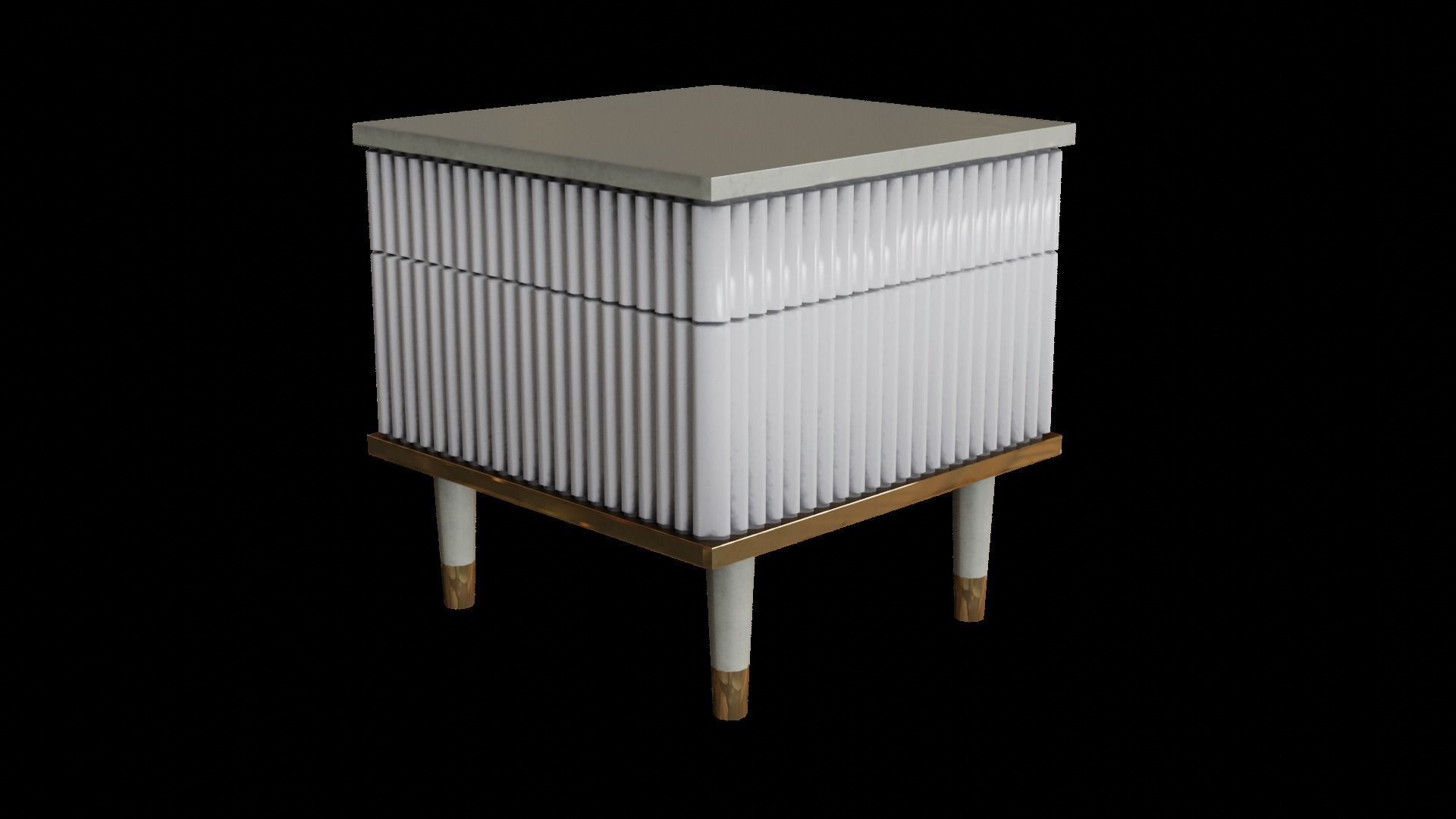 Night table 3D model_3