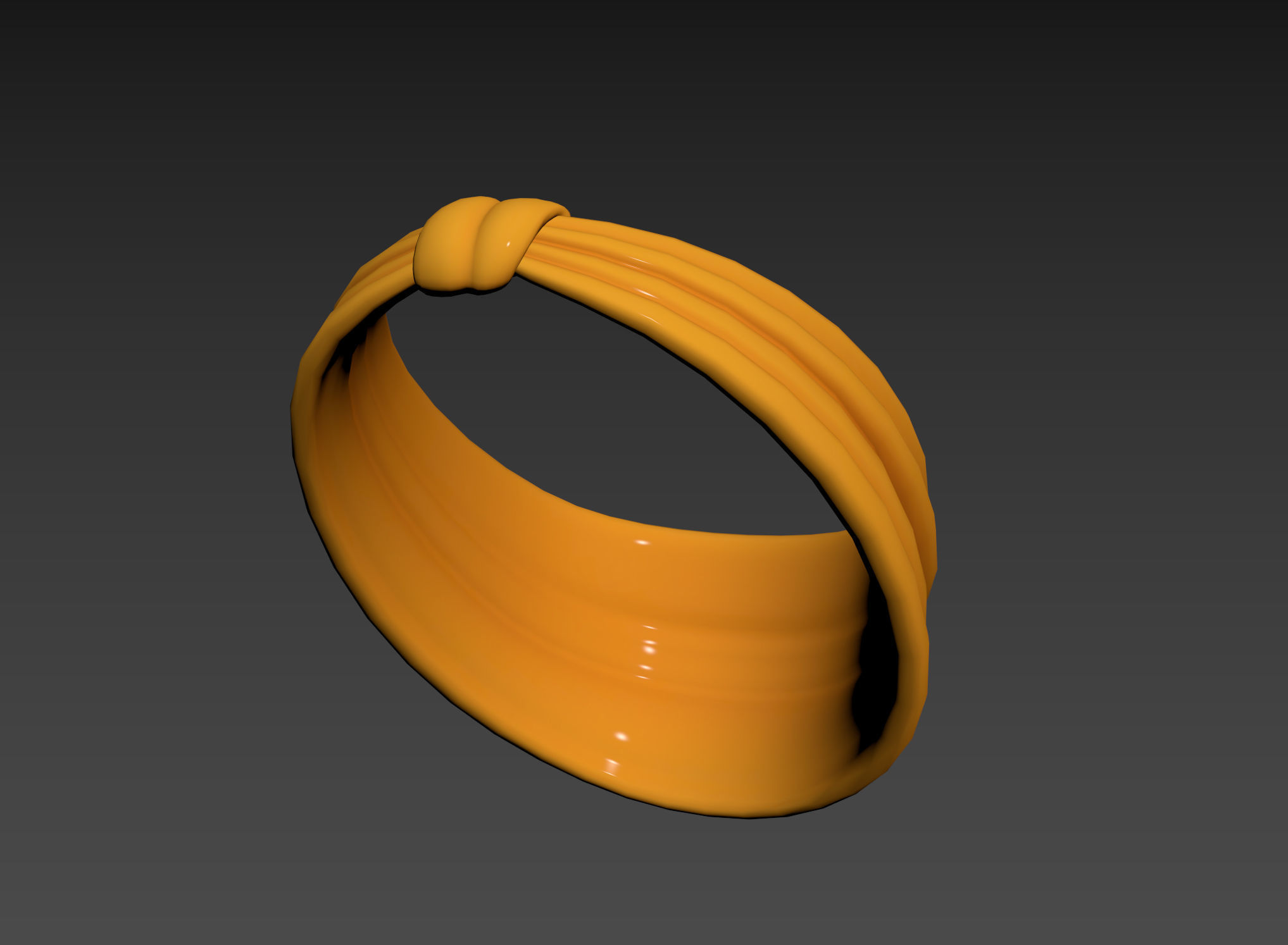 Lady Headband 3D model_10