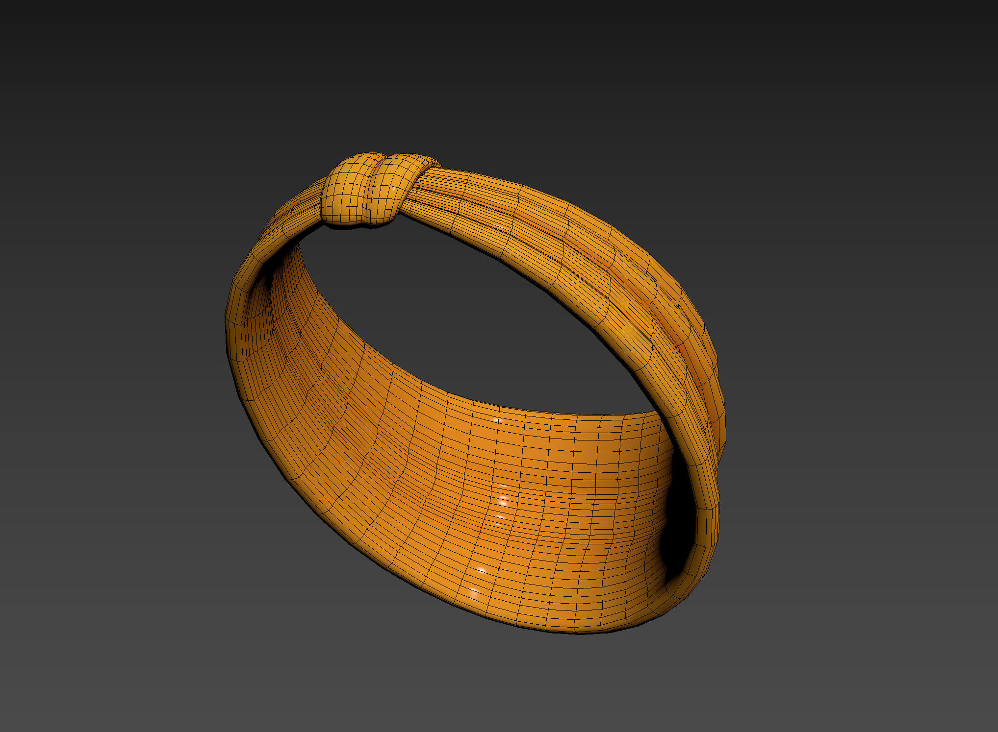 Lady Headband 3D model_12