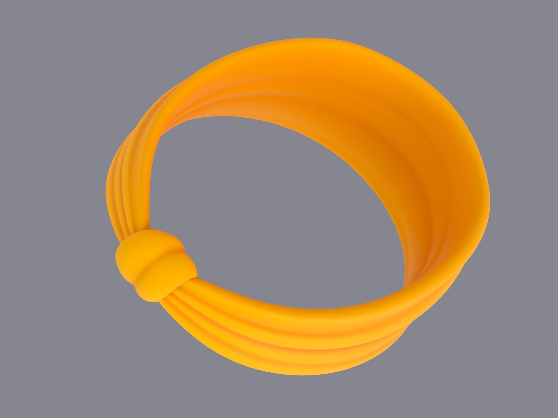 Lady Headband 3D model_9