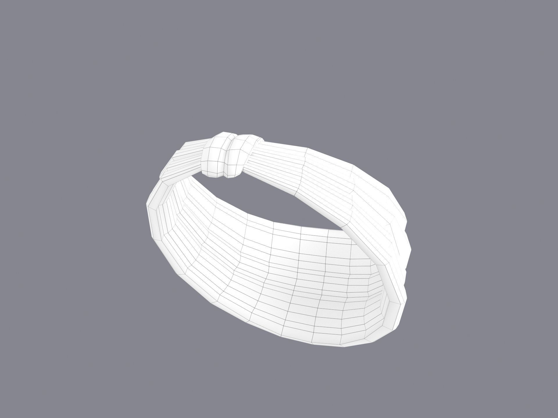 Lady Headband 3D model_22