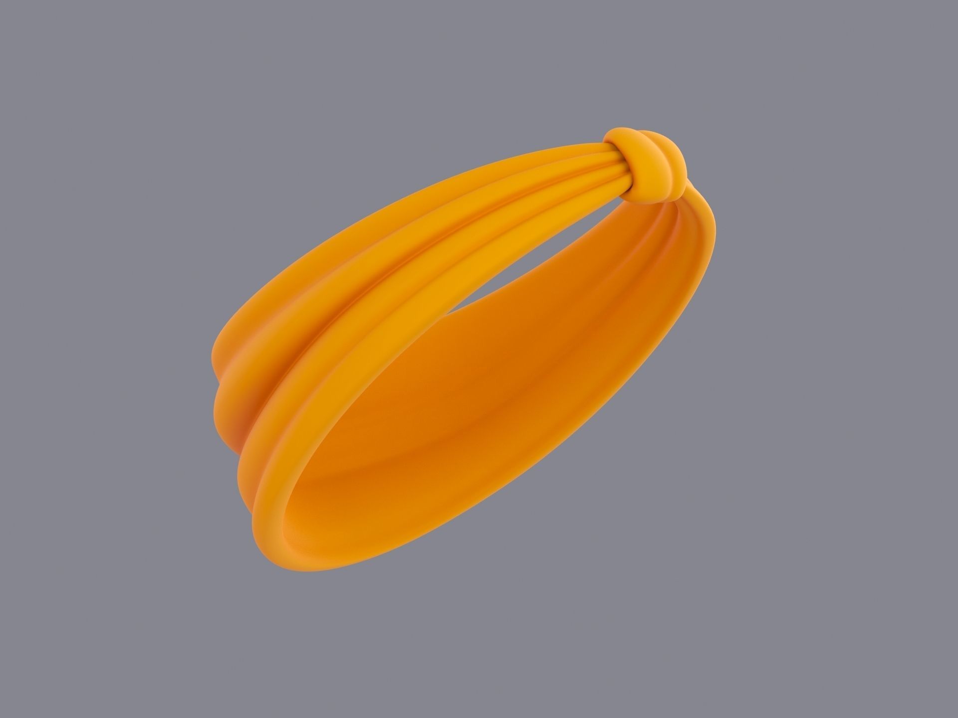 Lady Headband 3D model_2