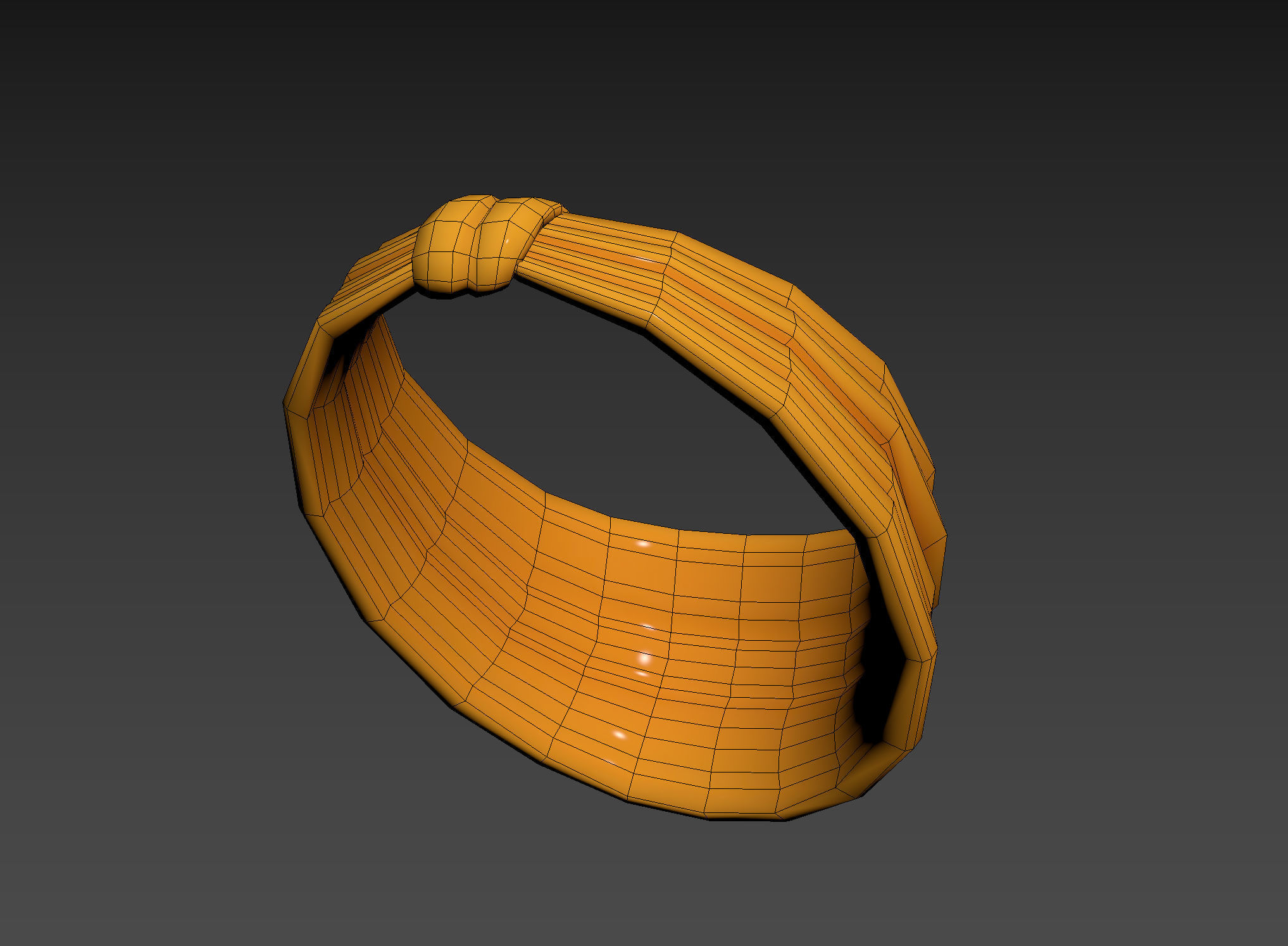 Lady Headband 3D model_11