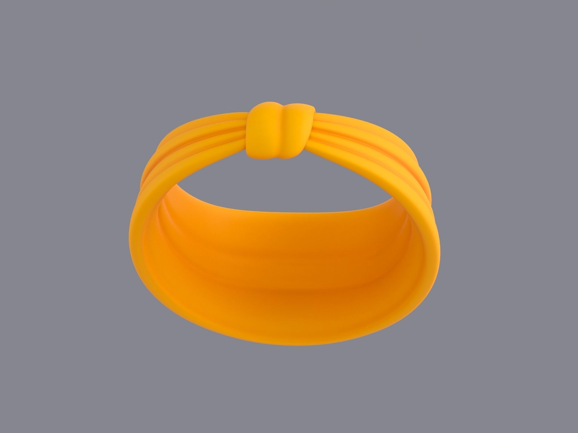 Lady Headband 3D model_1