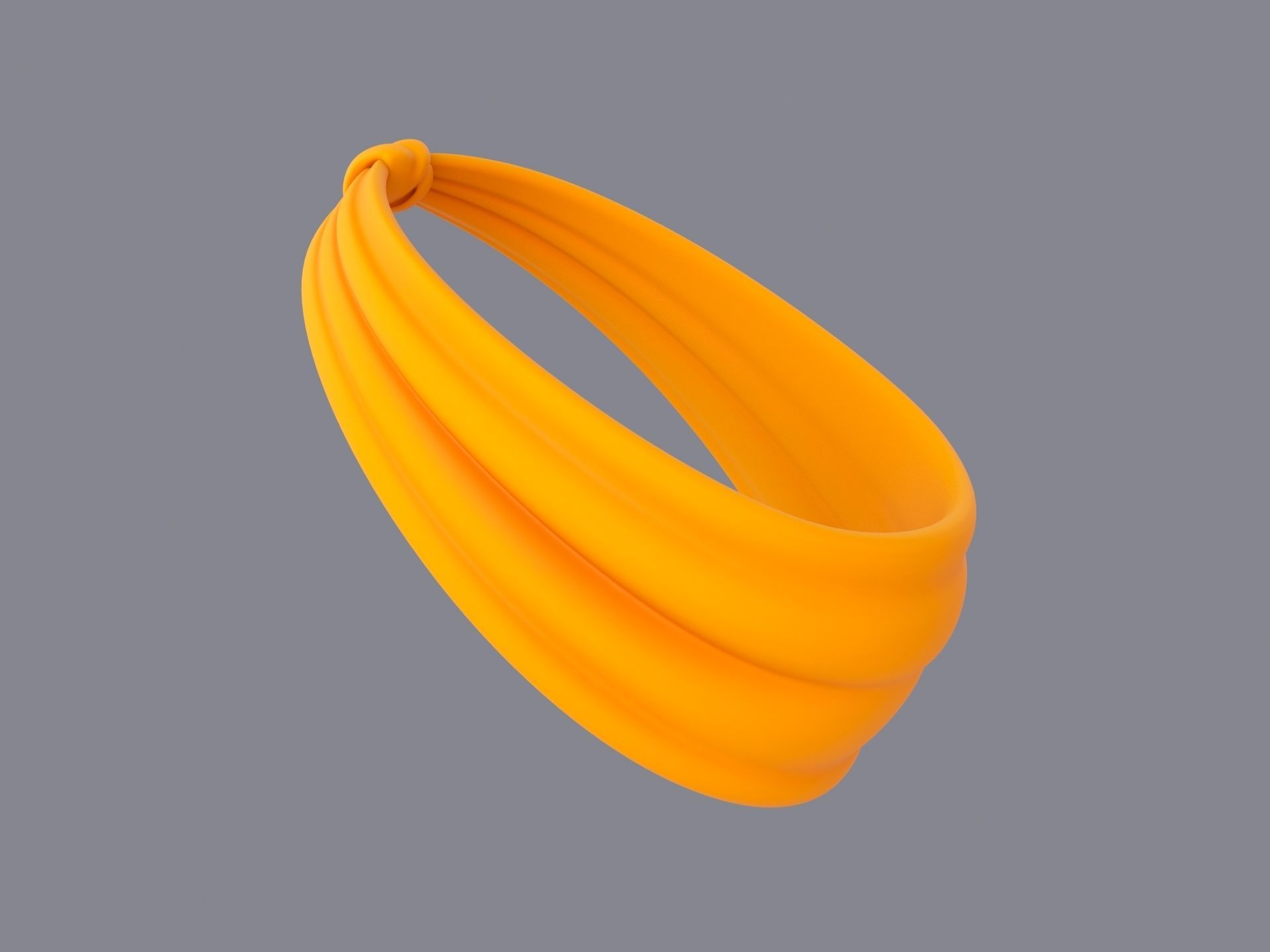 Lady Headband 3D model_6