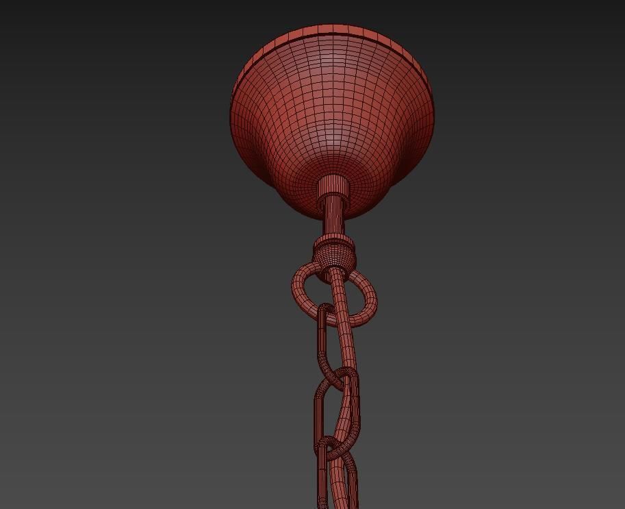 Chandelier Rufina E 1 1 6 600 W 3D model_5