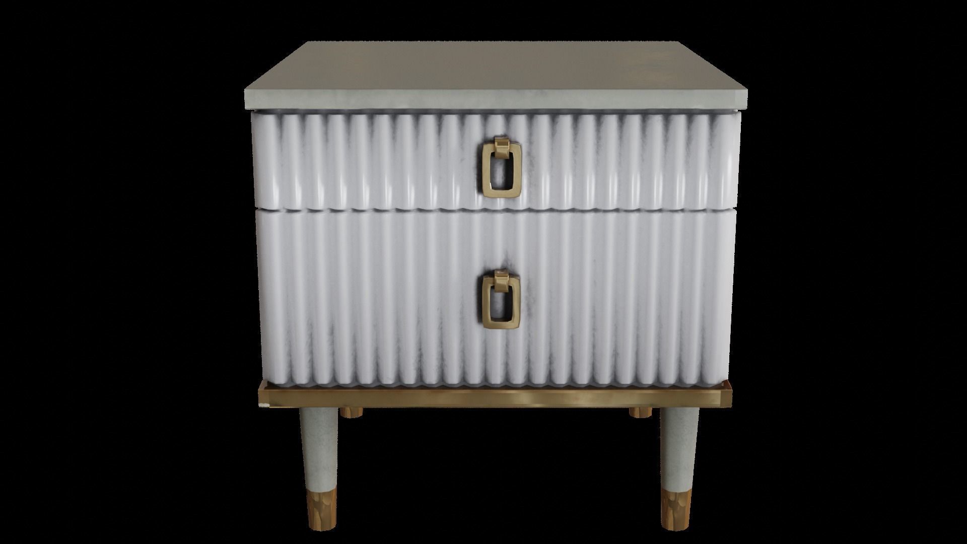 Night table sets 3D Model Collection_5