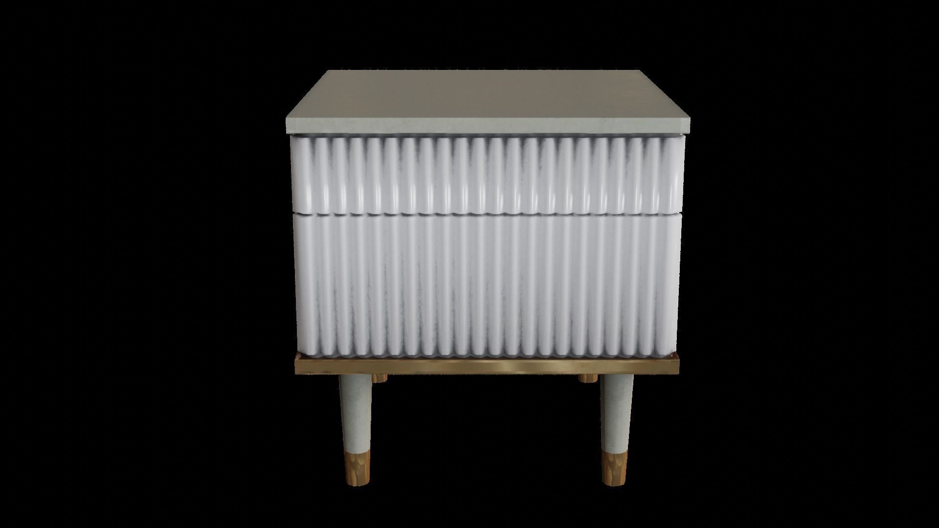 Night table sets 3D Model Collection_8