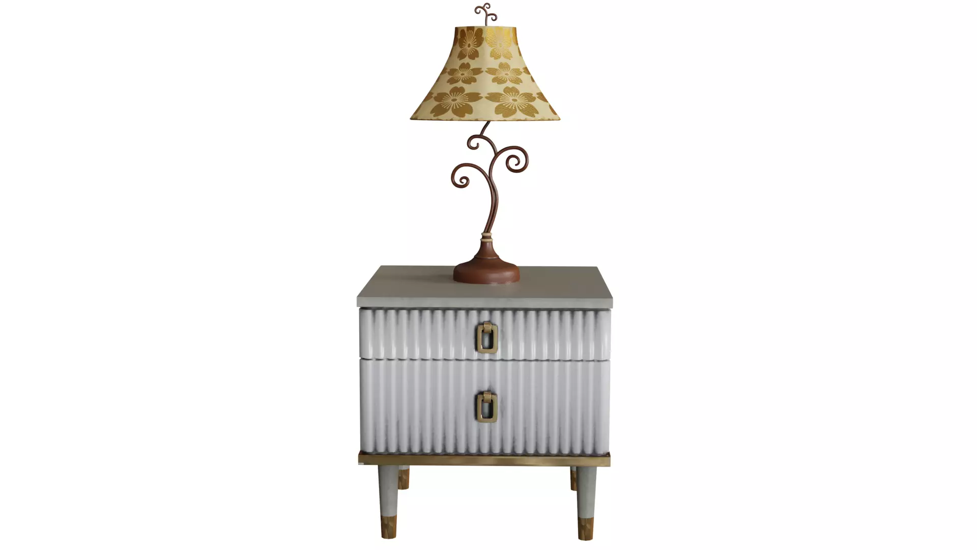 Night table sets 3D Model Collection_0