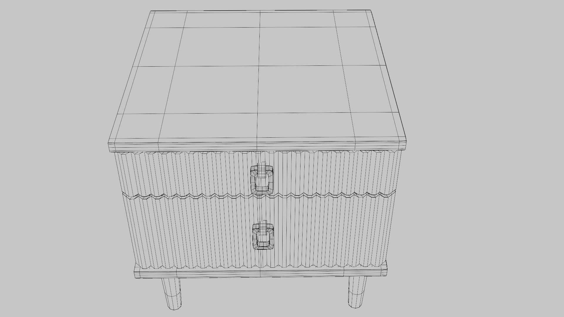 Night table sets 3D Model Collection_13