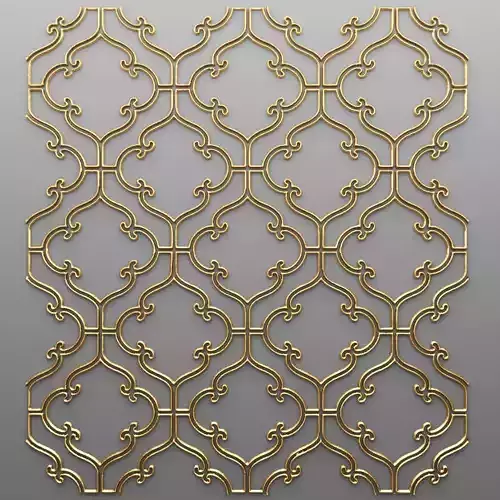 Panel lattice grille 3D 57