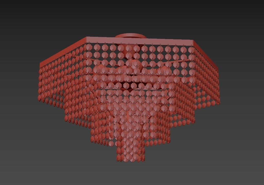 Chandelier Loreto E 1 5 40 600 G 3D model_4