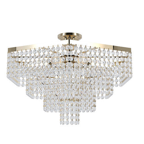 Chandelier Loreto E 1 5 40 600 G 3D model