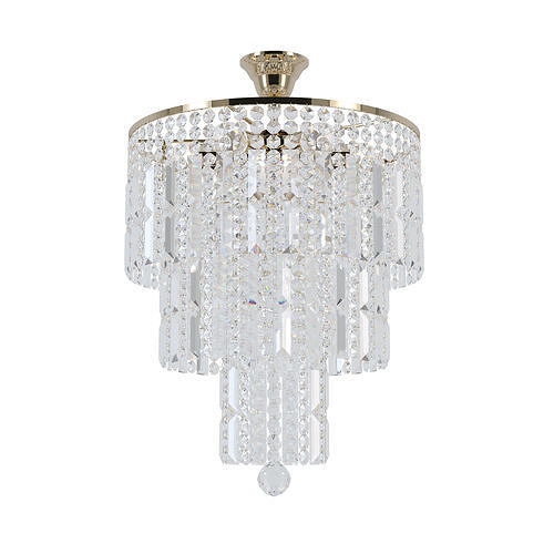 Chandelier Napoli E 1 5 38 501 G 3D model
