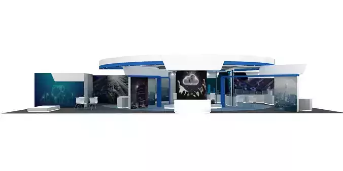 LARGE EXHIBITION STALL DESIGN 