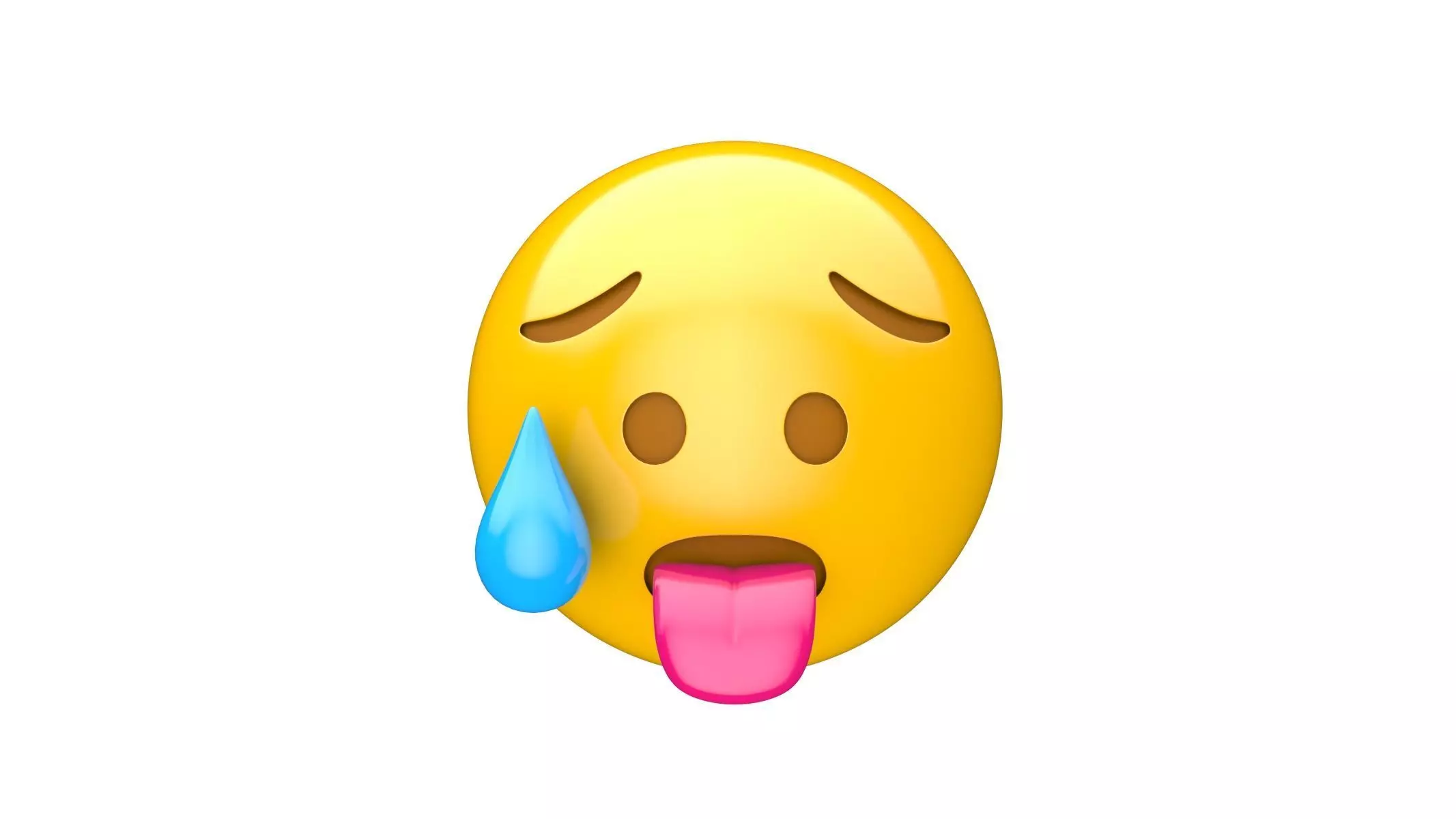 Apple Hot Face 3D model_0