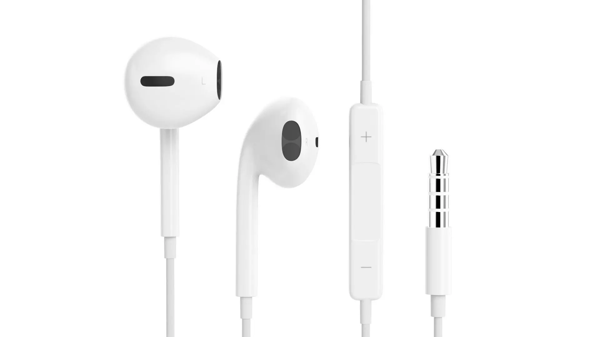 Apple Earbuds 3D model