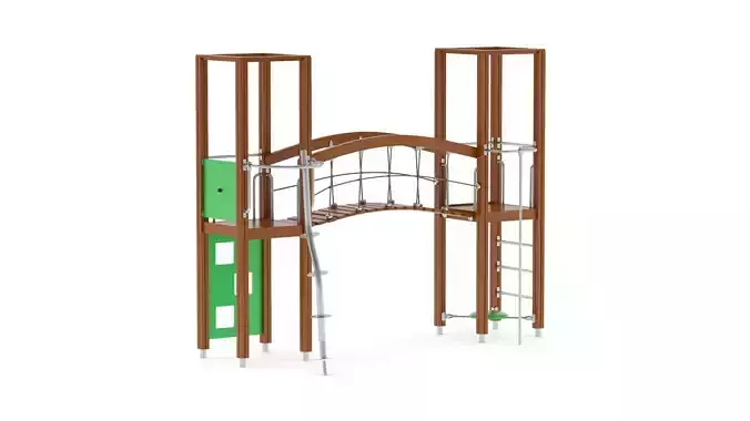 Lappset Activity Tower 20 3D model