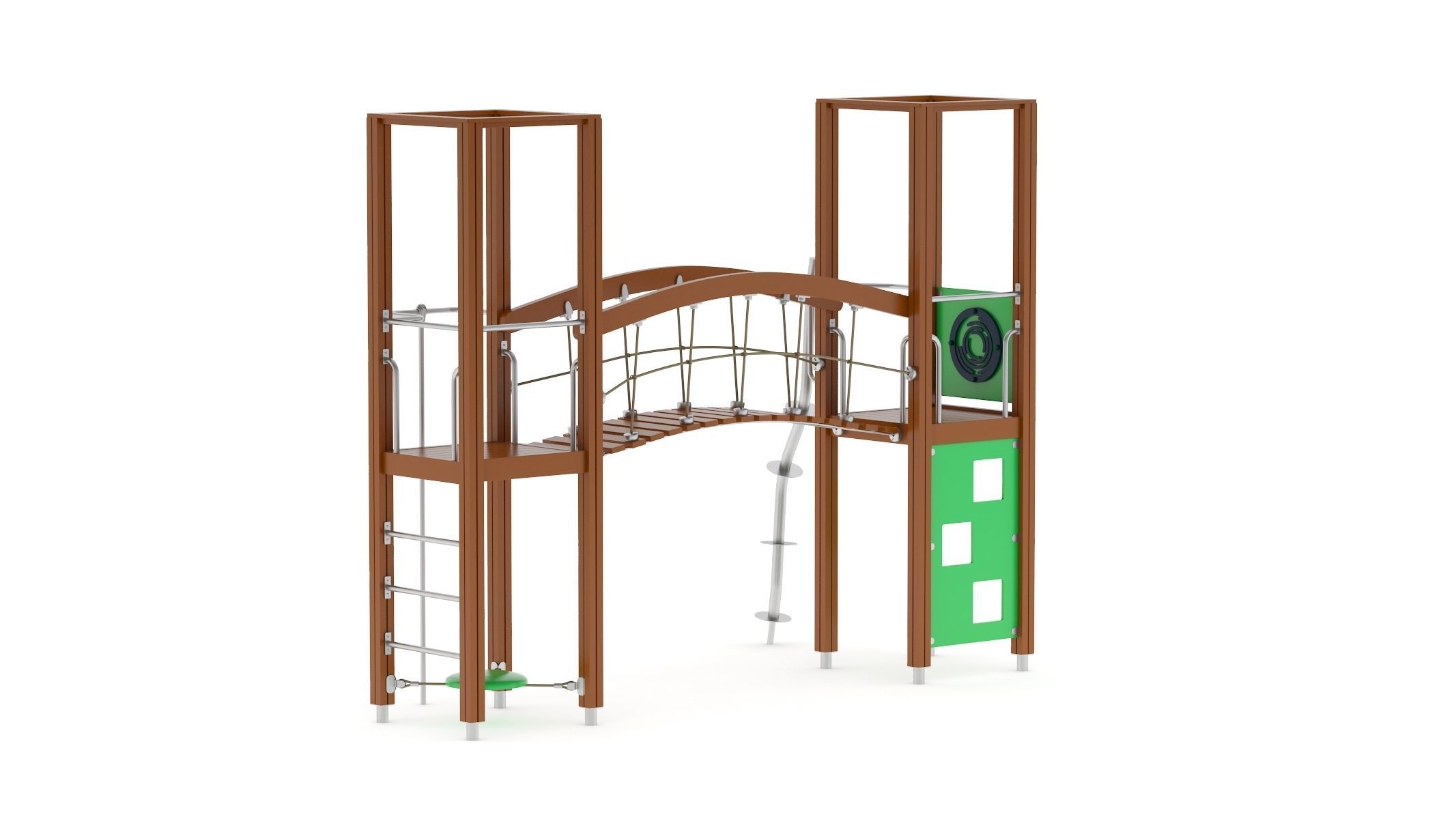 Lappset Activity Tower 20 3D model_3
