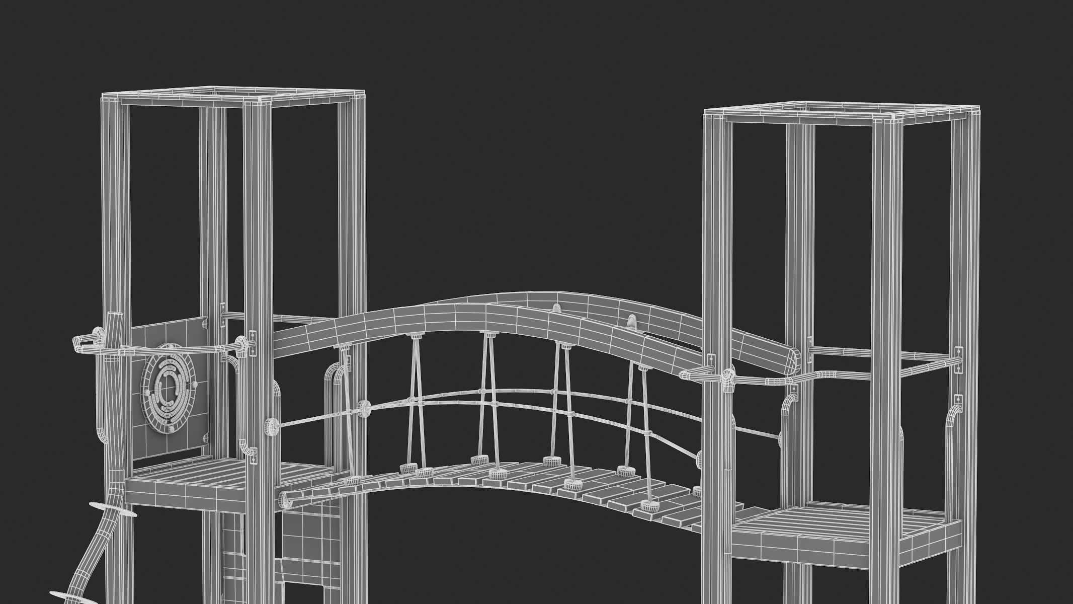 Lappset Activity Tower 20 3D model_15
