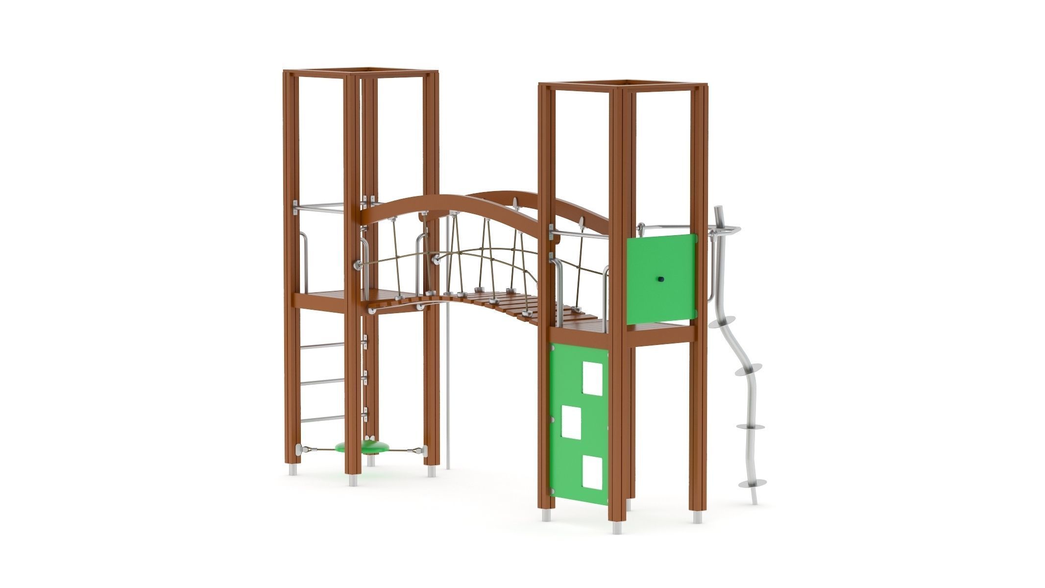 Lappset Activity Tower 20 3D model_1