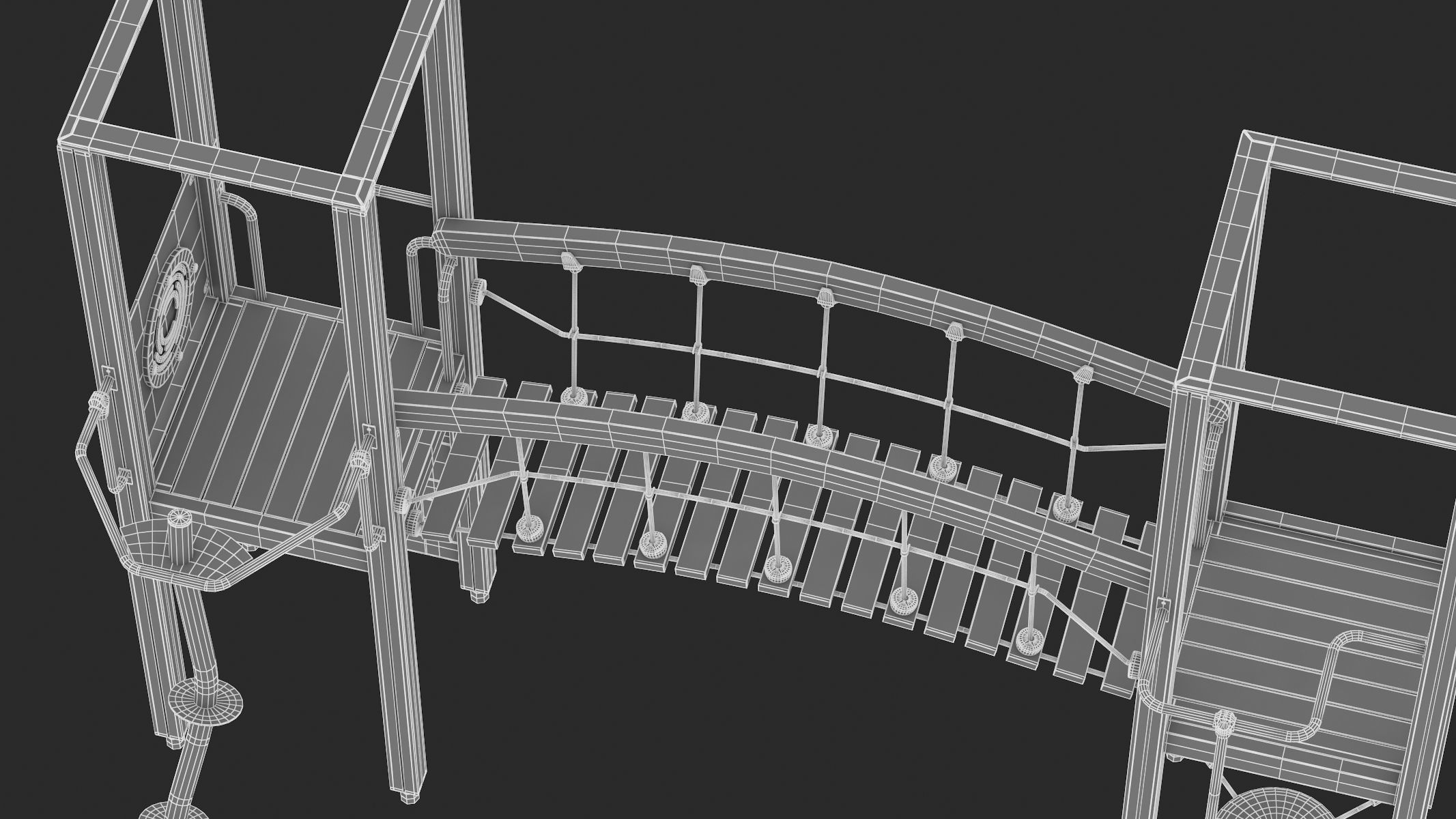 Lappset Activity Tower 20 3D model_19