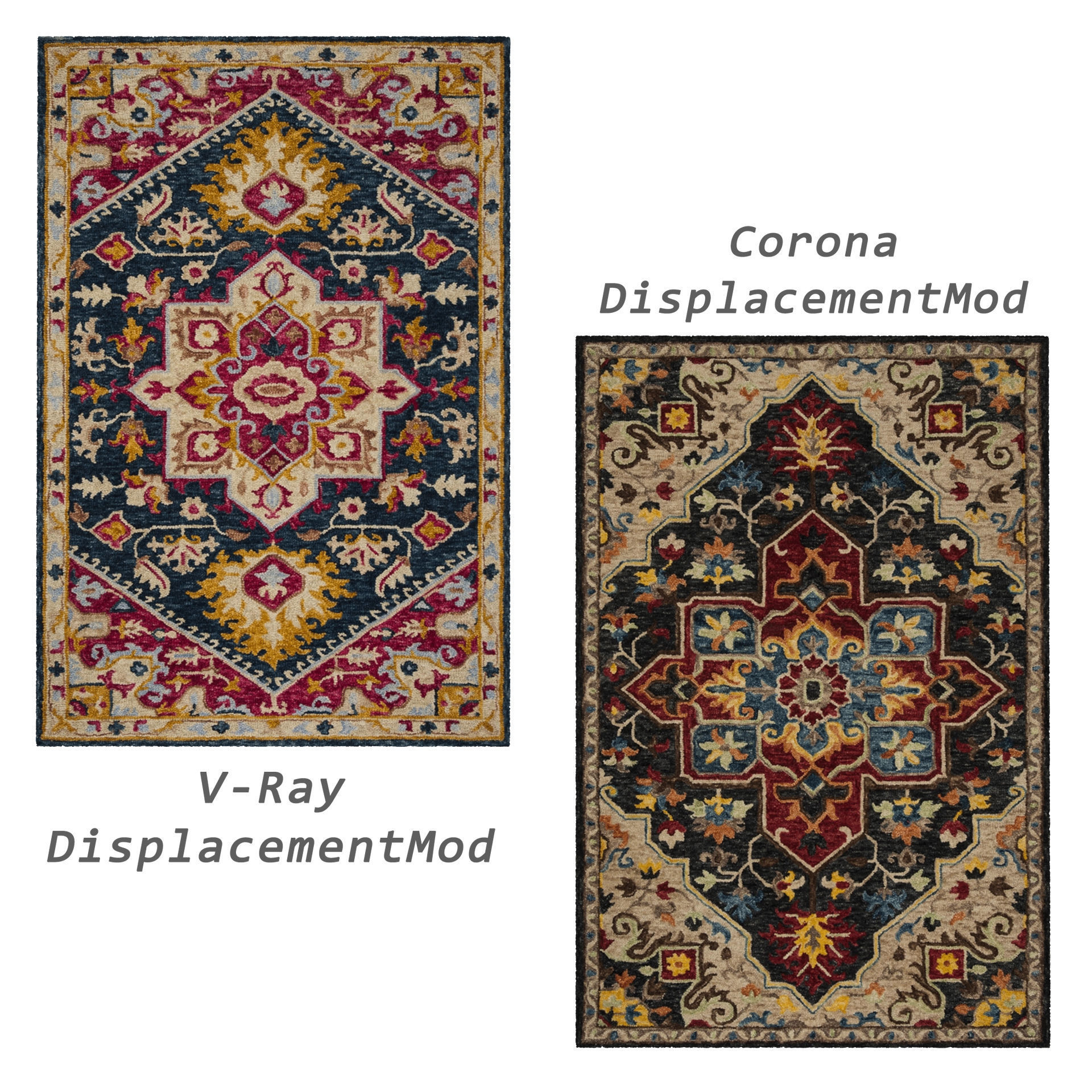 Rugs No 127 Low-poly 3D model_2