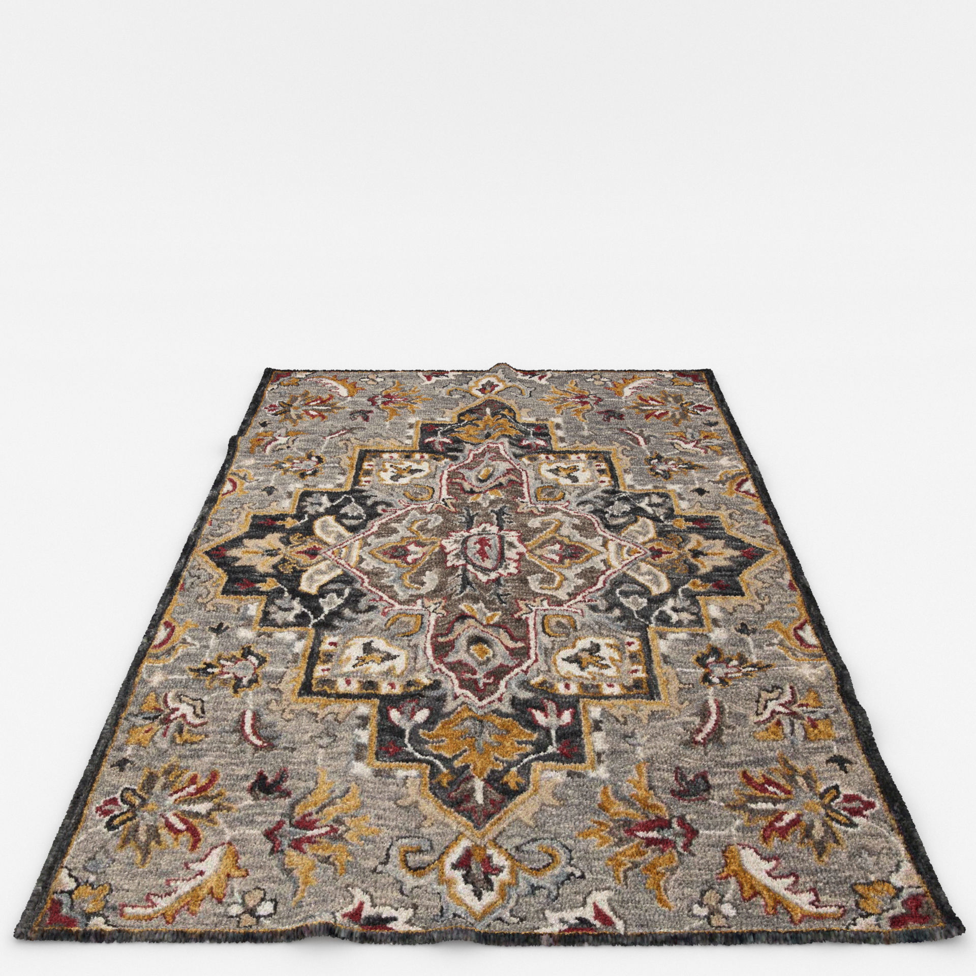 Rugs No 127 Low-poly 3D model_6