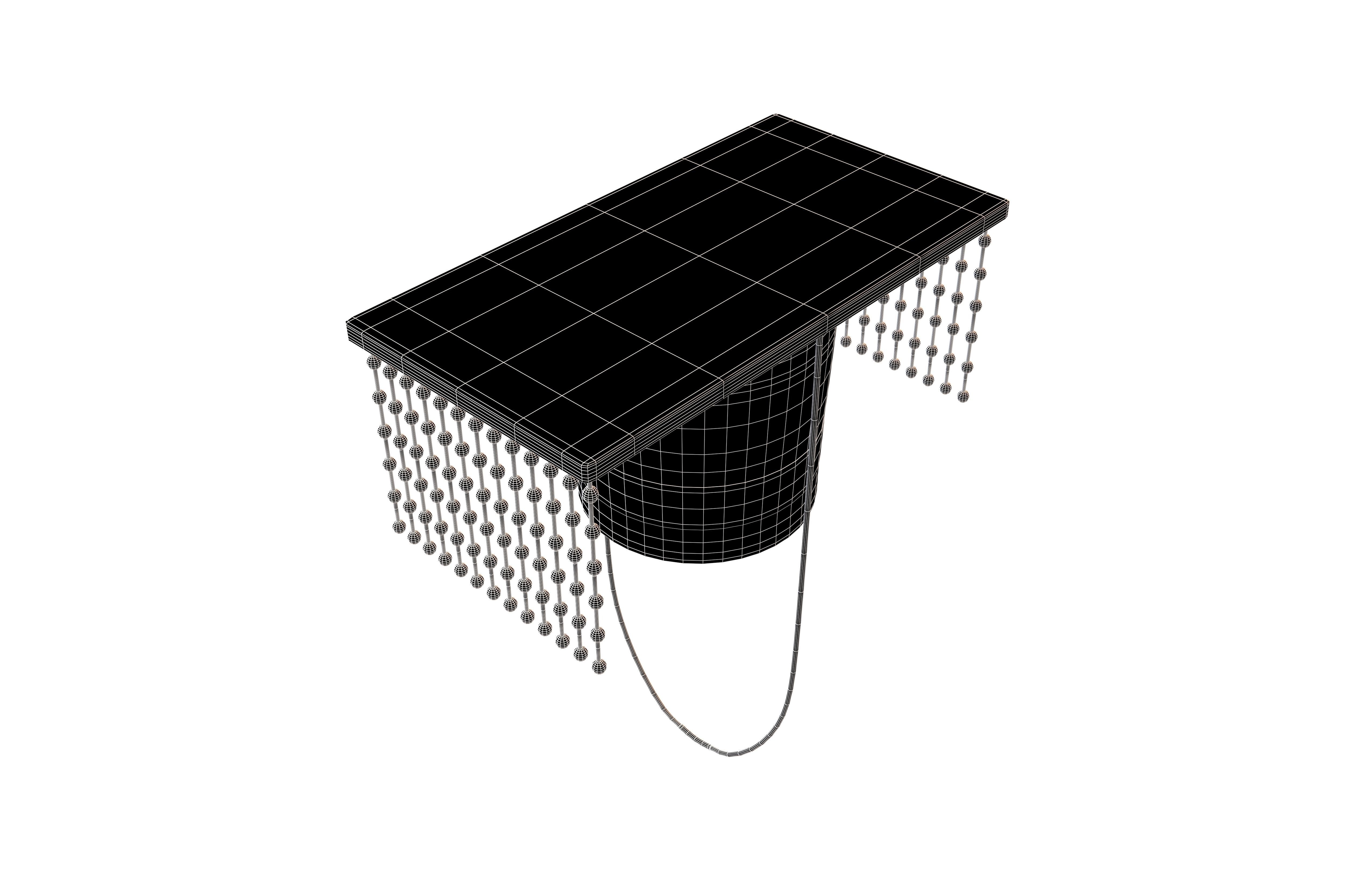 Emperor Crown v1 002 Low-poly 3D model_8