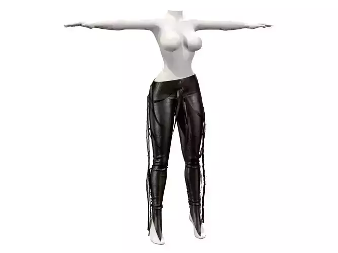 Woman Leather Pants 