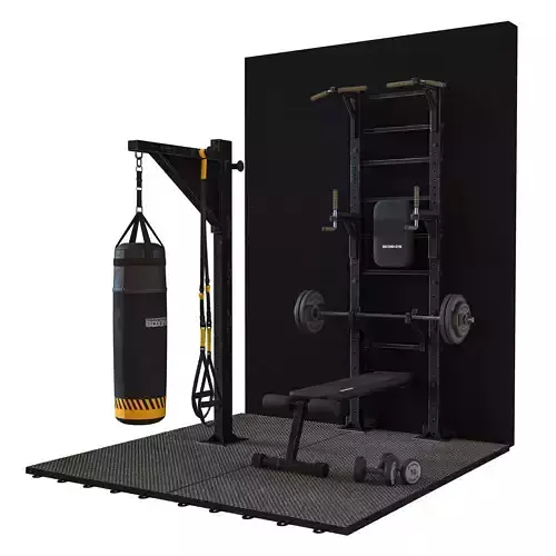 GYM-Room-Updated punching bag gym kit