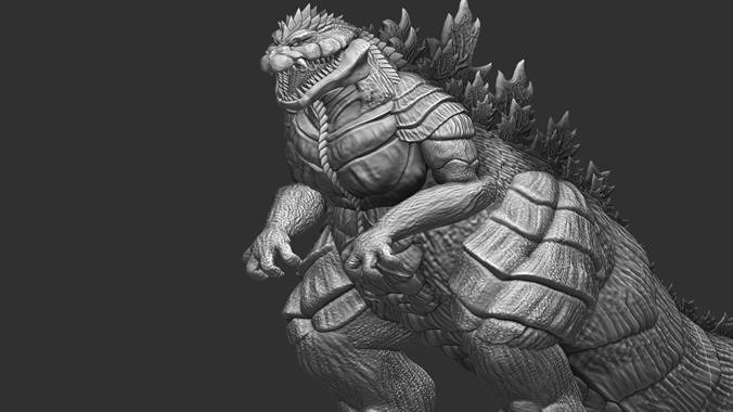 Godzilla ultima for 3D print 3D print model