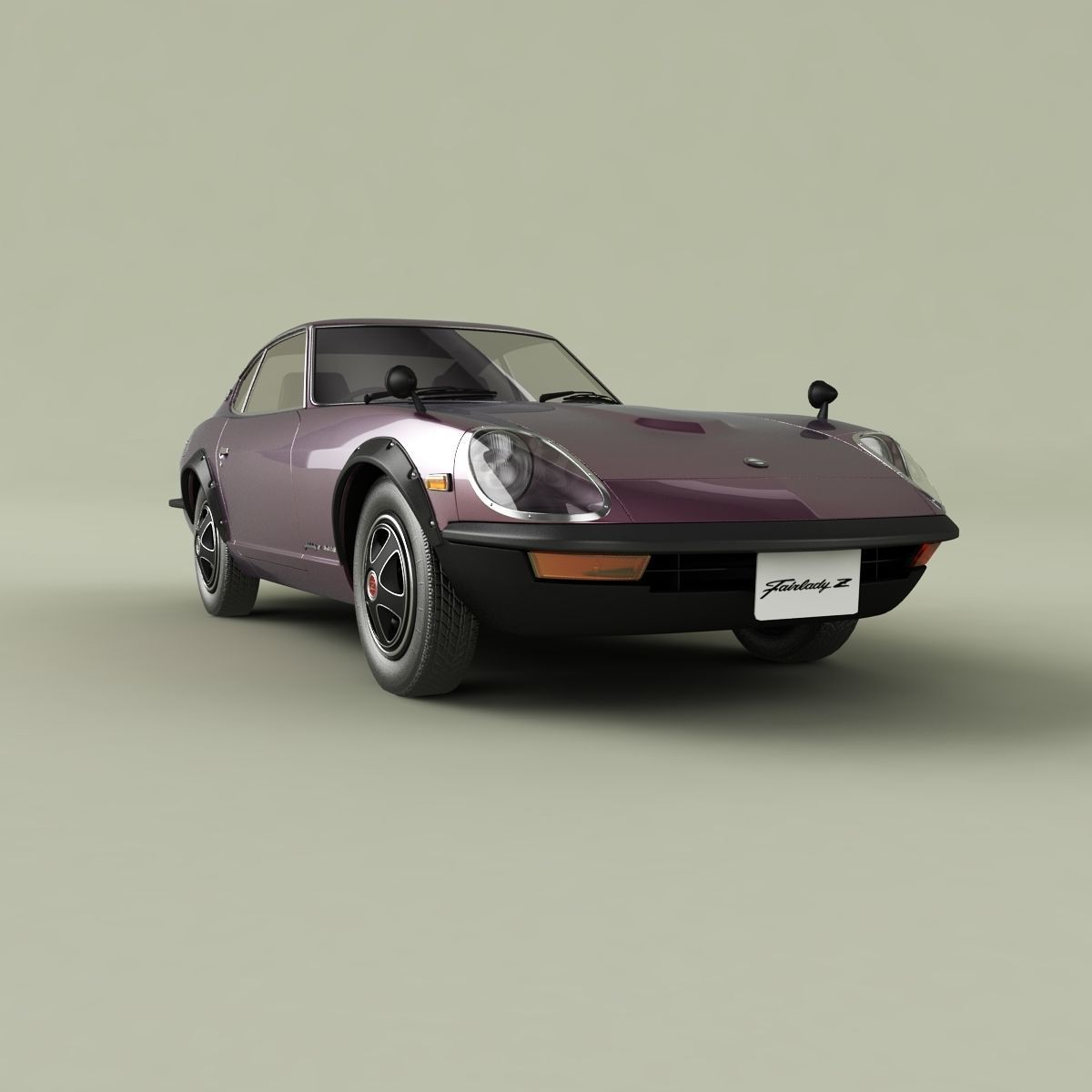 Datsun 240ZG 3D model_9