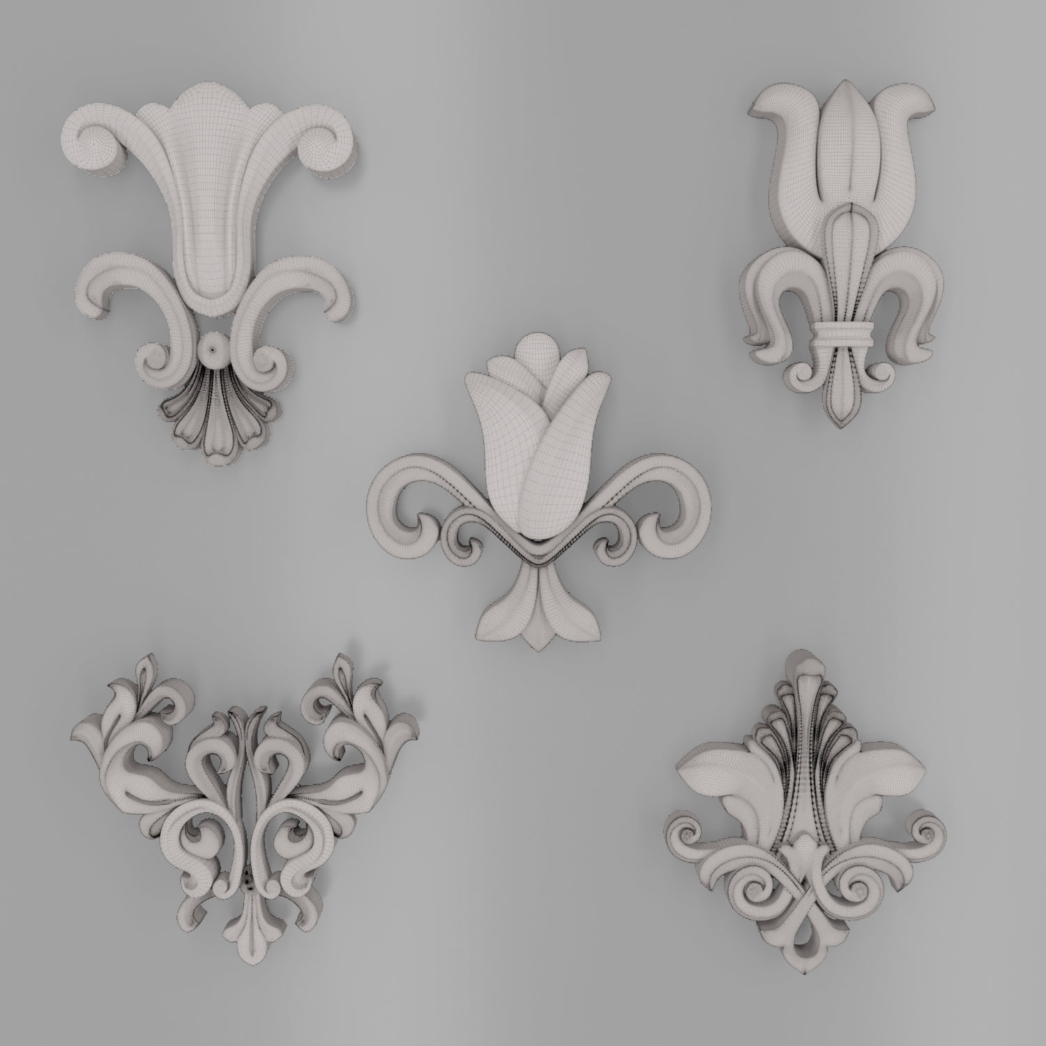 Trim Ornament 91 3D model_1