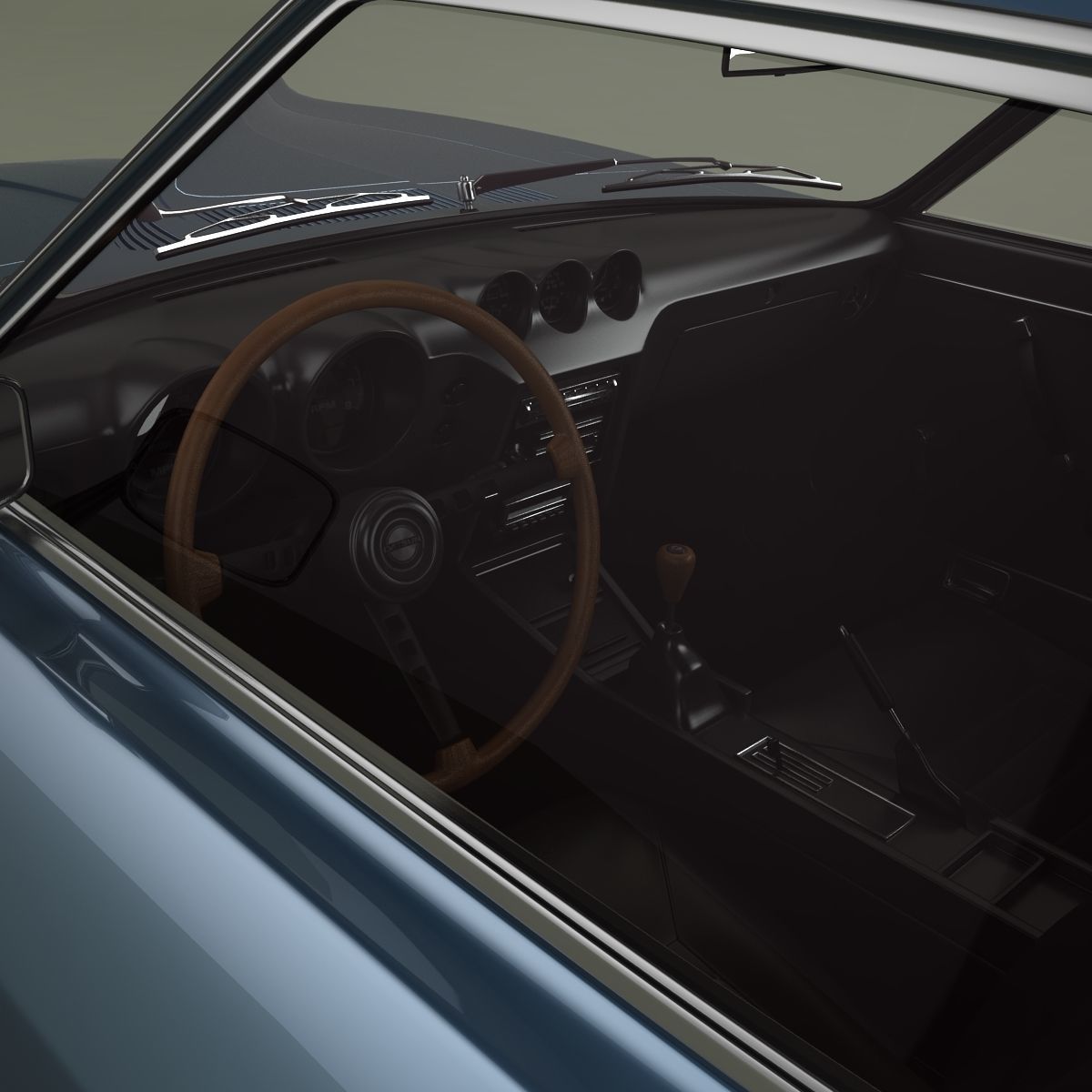 Datsun 240Z and 240ZG 3D Model Collection_10
