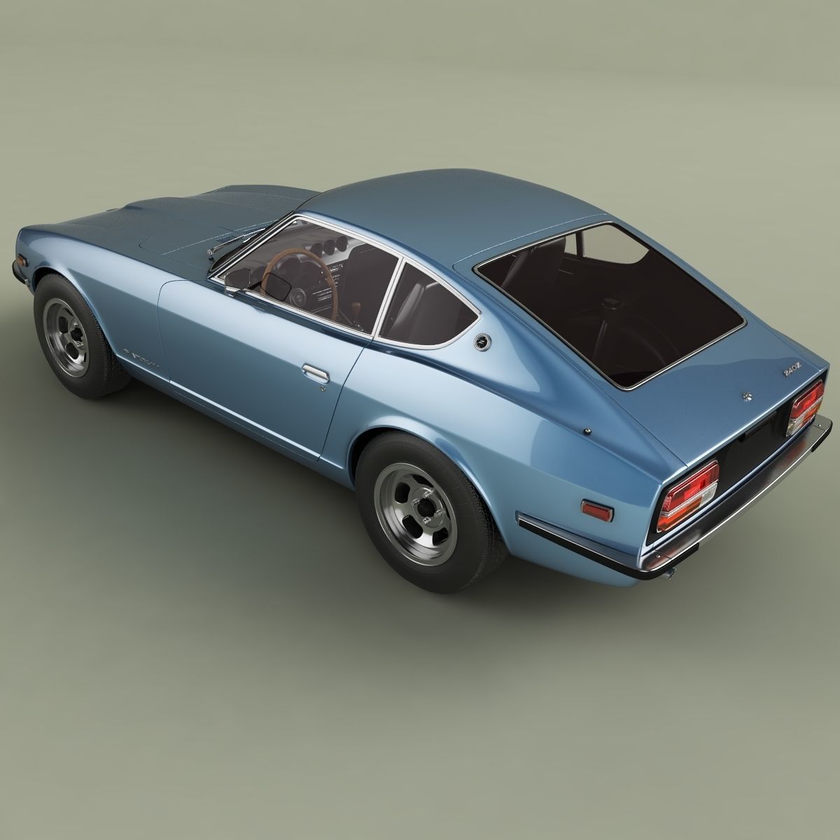 Datsun 240Z and 240ZG 3D Model Collection_9