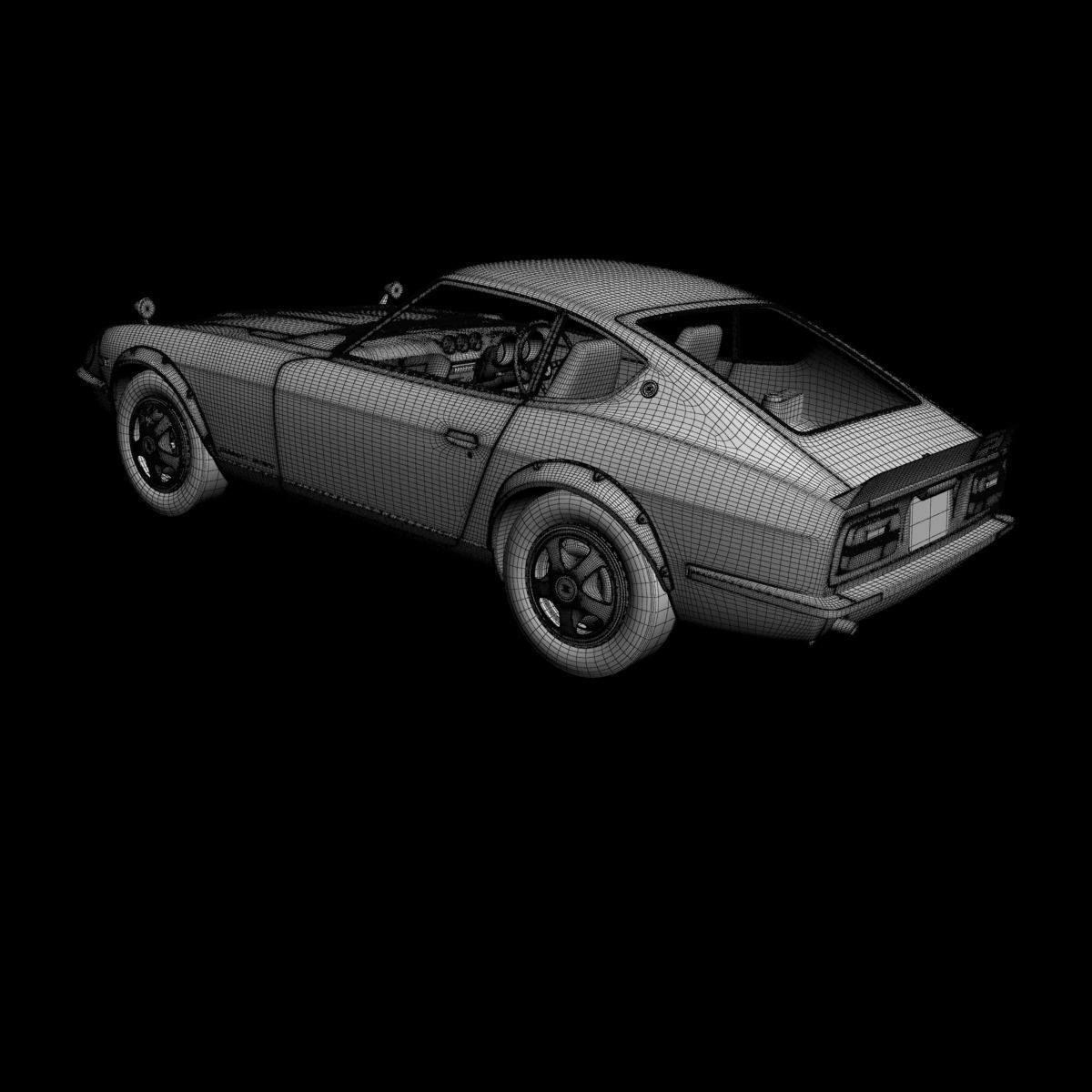 Datsun 240Z and 240ZG 3D Model Collection_17