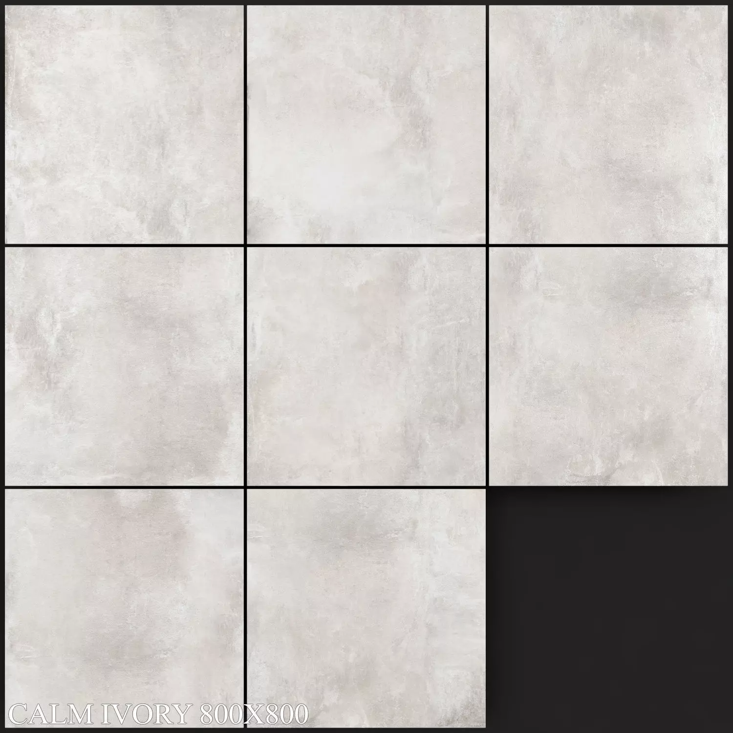 Decovita Calm Ivory 800x800 3D model_0