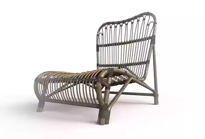 Colone Lounge Chair Mid Poly  FURNITURE